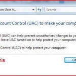uncheck uac checkbox - How to disable UAC