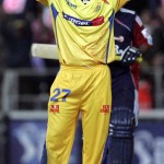 Shadab Jakati picture of getting 4 wickets against Delhi Daredevils