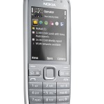 Nokia E52 metallic silver
