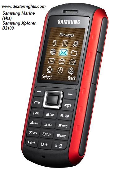 Samsung Marine B2100 Xplorer - Rough and Tough outdoor phone