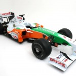 Force India 2009 sporting Indian Colors