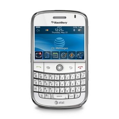 White Blackberry bold 9700 – Blackberry now in White