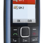 Nokia C1 Blue - Front View