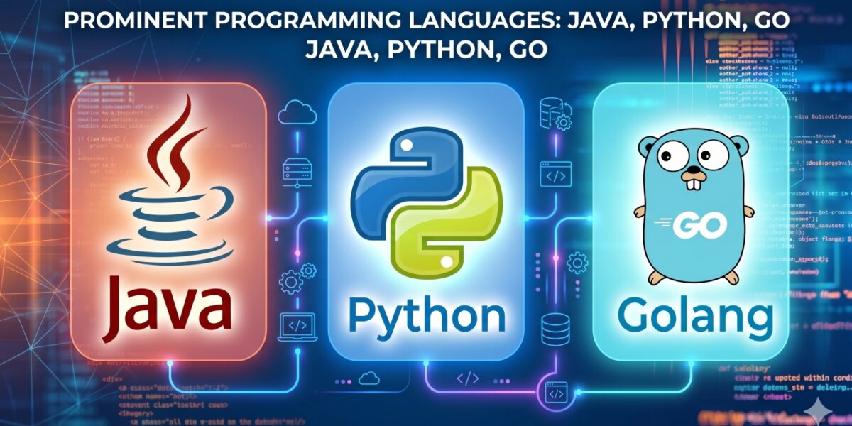 A Technical Blueprint for Back-End Language Selection: Java, Python, Go